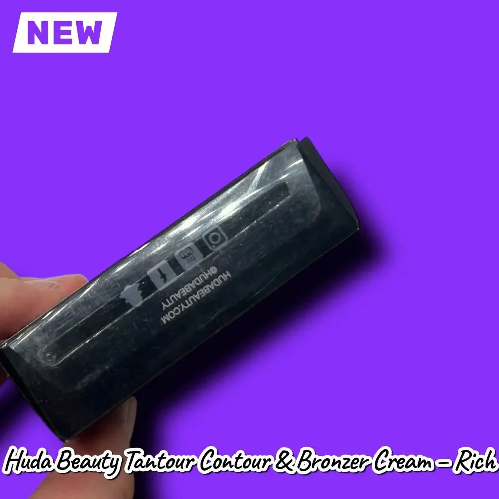 New NIB Huda Beauty Tantour Contour & Bronzer Cream – Rich – 0.38 oz